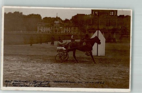 Wien 2. Bezirk, Leopoldstadt Rennplatz Krieau Trabrennen 1925