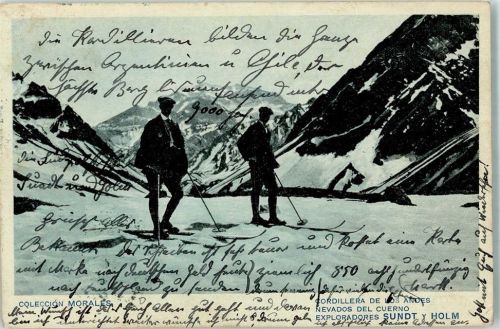 Expedition Sundt y Gustav Holm in Grönland
