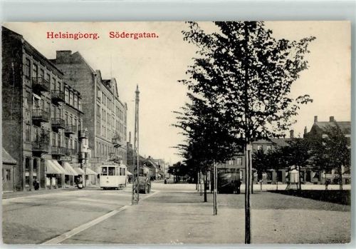 Helsingborg Södergatan Straßenbahn