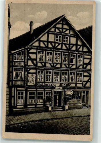 Bad Hersfeld Gasthaus Goldener Löwe Fachwerk