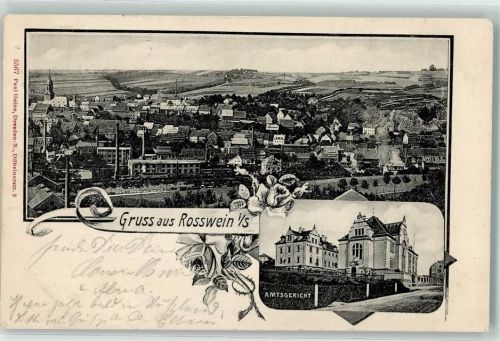 Roßwein 1906 Amtsgericht