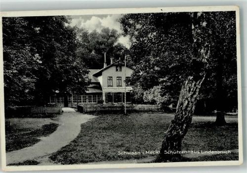 18258 O2625 Schwaan - Gasthaus Schützenhaus Lindenbruch