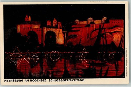Meersburg Schlossbeleuchtung
