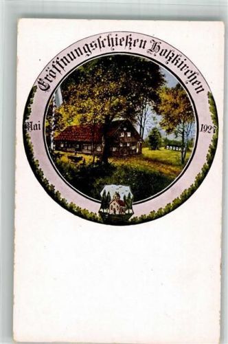 83607 W8150 Holzkirchen , Oberbay - Eröffnungsschießen in Holzkirchen 1927 Schießscheibe