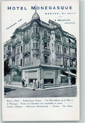 Monaco Hotel Monegasque Boul. Albert 1er