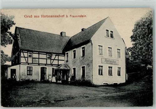 Frauenstein Gasthaus Paul Liebscher Hartmannsdorf