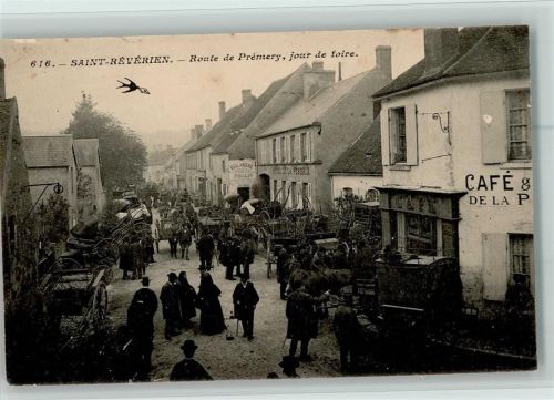 Saint-Reverien Route de Premery jour de foire Cafe