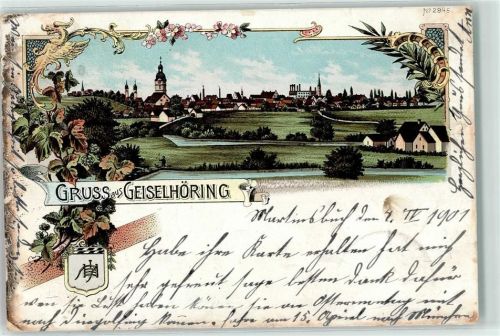 Geiselhöring 1901 Stadtpfarrkirche