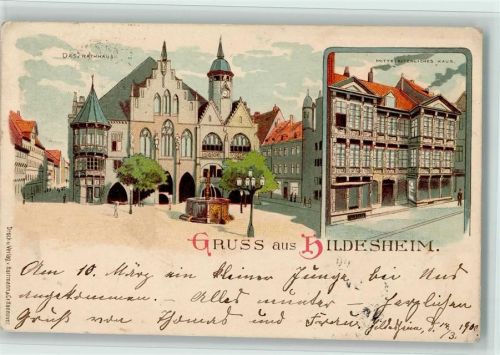 Hildesheim Gruss aus - AK