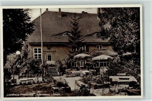 Altenbeken Gasthaus Cafe Restauration Landhaus Friedenstal