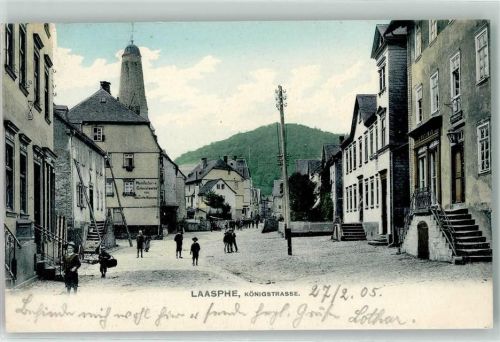 Bad Laasphe 1905 Königstraße