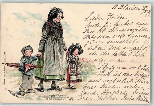 1897 Verlag Elchlepp Elsass-Lothringen Serie I Nr. 6 AK