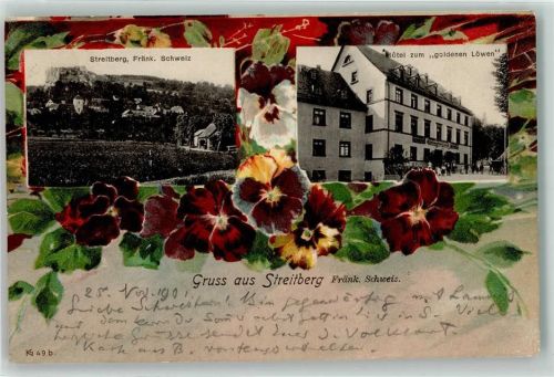 Streitberg Stifmütterchen Hotel zum goldenen Löwen