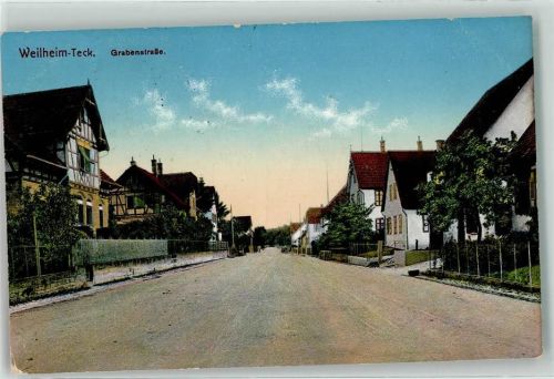 Weilheim 1910 Grabenstraße