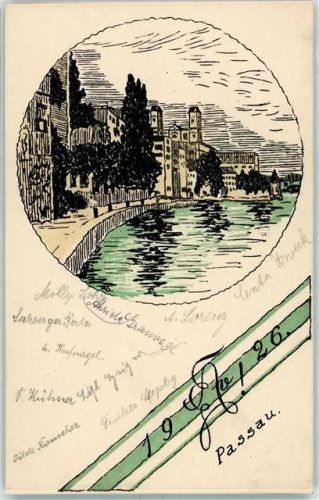 Passau 1926 Studentika