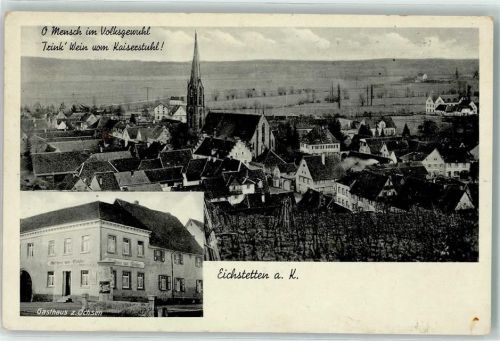 Eichstetten Gasthaus zum Ochsen Kirche