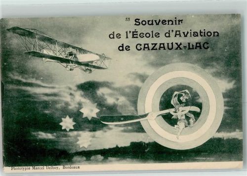 Cazaux l'Ecole d'Aviation Luftfahrtschule Nr 33 Engel