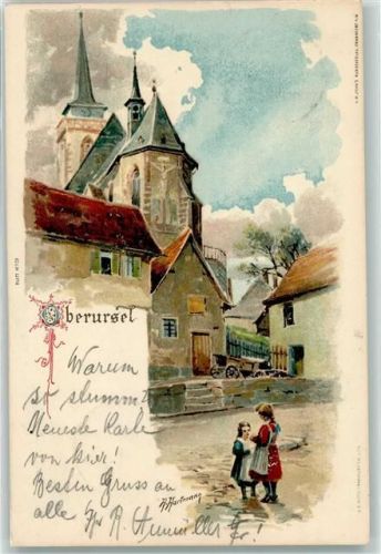 Oberursel 1899 sign. A. Hartmann