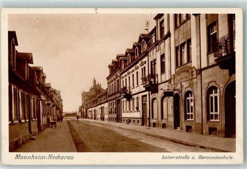 Neckarau Luisenstraße Germaniaschule