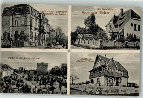 Appenweier Villa Wohlleben Bahnhofhotel Landhaus Daheim Ebner