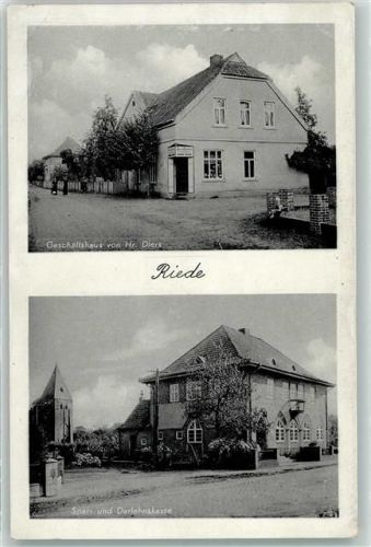 Riede Geschäftshaus Diers Spar- und Darlehnskasse