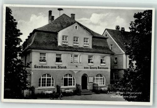Schlüsselfeld Gasthaus zum Storch Motorrad