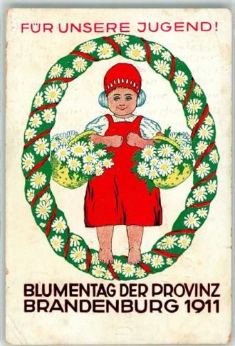 Brandenburg 1911 Blumentag der Provinz Brandenburg 1911