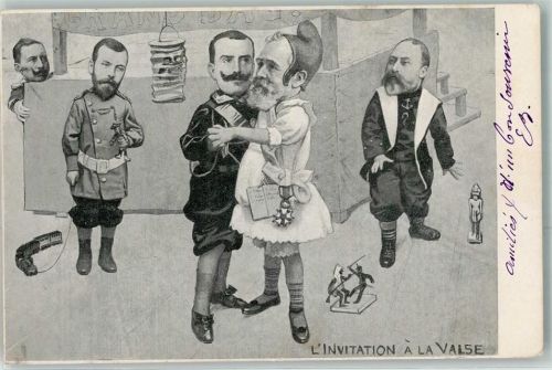 Zar Nikolaus L'Invitation a la Valse Adel Russland 1903