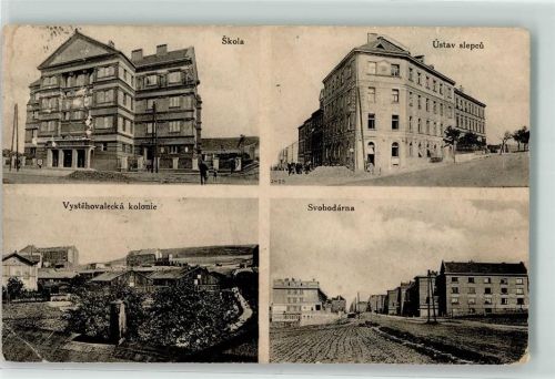 Vinohrady Královské Skola Ustav slepcu Svobodarna Vystehovalecka Kolonie Ort lt. Fotograf
