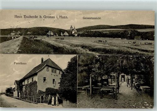 Gronau 1916 Haus Escherde Forsthaus