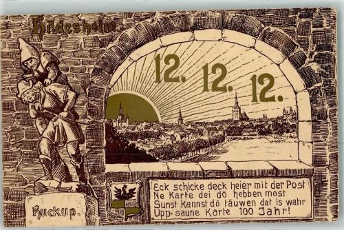 Hildesheim 1912 Huckup Wappen