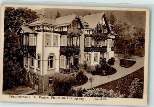 Friedrichroda Pension Pfeifer Herzogweg