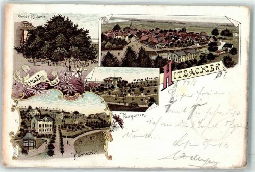 Hitzacker 1897 Villen Kurpark Große Kastanie