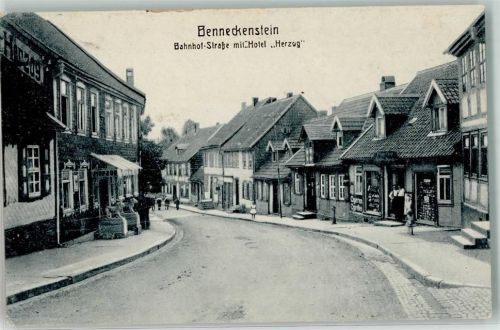 Benneckenstein Bahnhofstraße Hotel Herzog