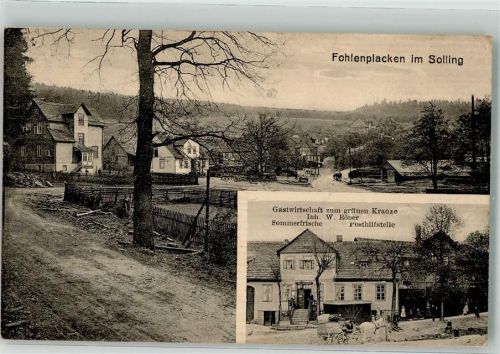 Fohlenplacken Gasthaus zum grünen Kranze - Posthilfstelle