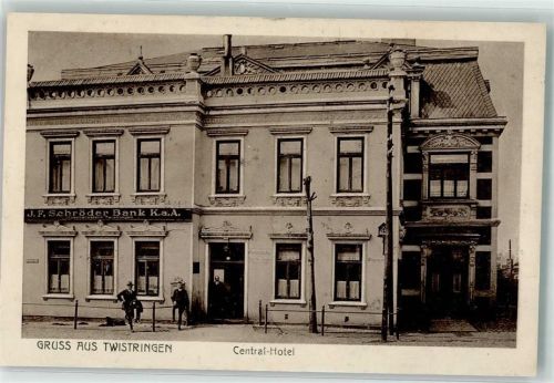 Twistringen Schröder Bank Central-Hotel