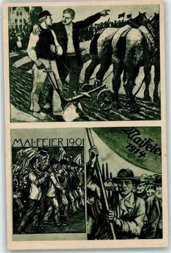 Mai-Feier 1901 - 1914 - 100 Jahre Arbeiterbewegung