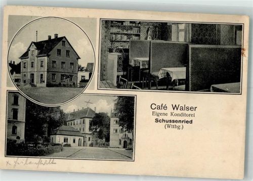Bad Schussenried Cafe Walser Gaststube Dorfstraße