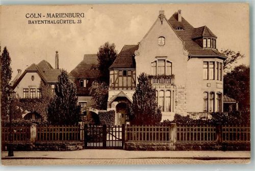 Köln Marienburg 202 Villa Bayenthalgürtel 23