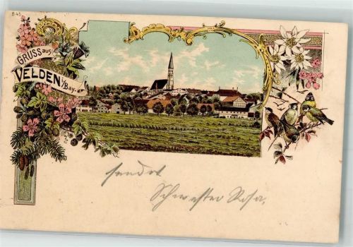 Velden 1909 Singvögel Dorfkirche