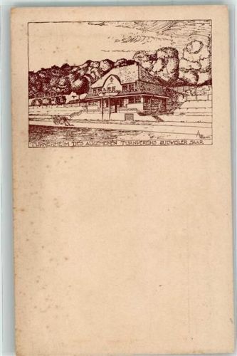 Dudweiler Turnerheim-Neubau des A.T.v. Einweihung 3.7.1927