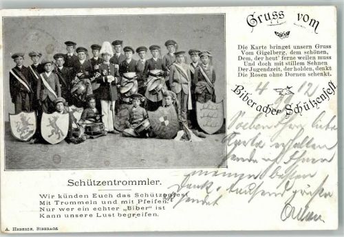 Biberach 1899 Schützentrommler Schützenfest
