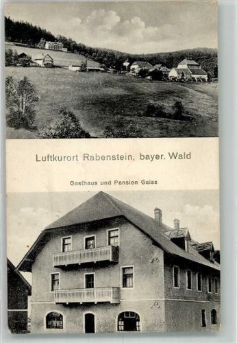 94227 W8372 Rabenstein , Kr Regen - Gasthaus-Pension Geiss