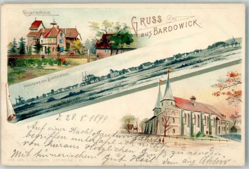 Bardowick 1899 Künstlerheim Dom
