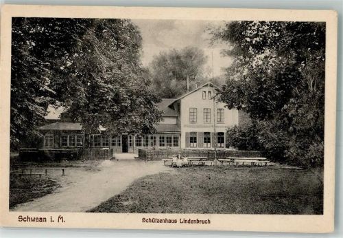 18258 O2625 Schwaan - Gasthaus Schützenhaus Lindenbruch