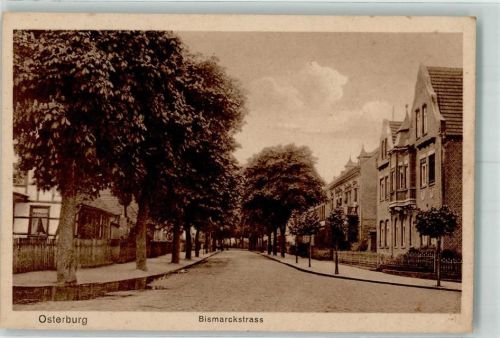 Osterburg Bismarckstraße Bahnpost Berlin-Hannover Zg. 10