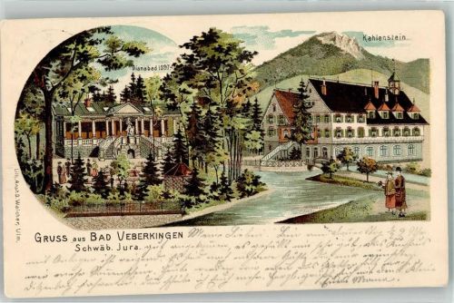 Bad Überkingen 1903 Dianabad Kahlenstein