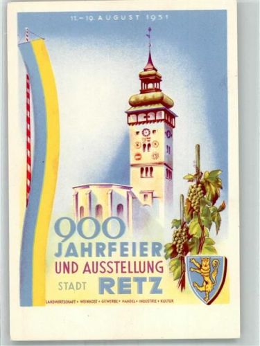 Retz 1951 Ausstellung 900 Jahrfeier