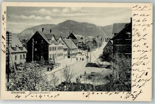 Altenstadt 1906 Hauptstraße