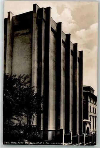 95100 W8672 Selb Foto AK Porzellan Fabrik Rosenthal Hochvolthaus